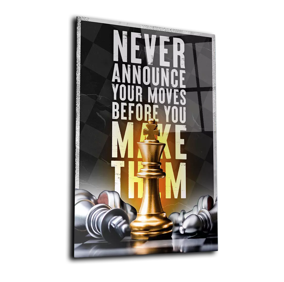 Never Announce Your Next Move SVN Designs
