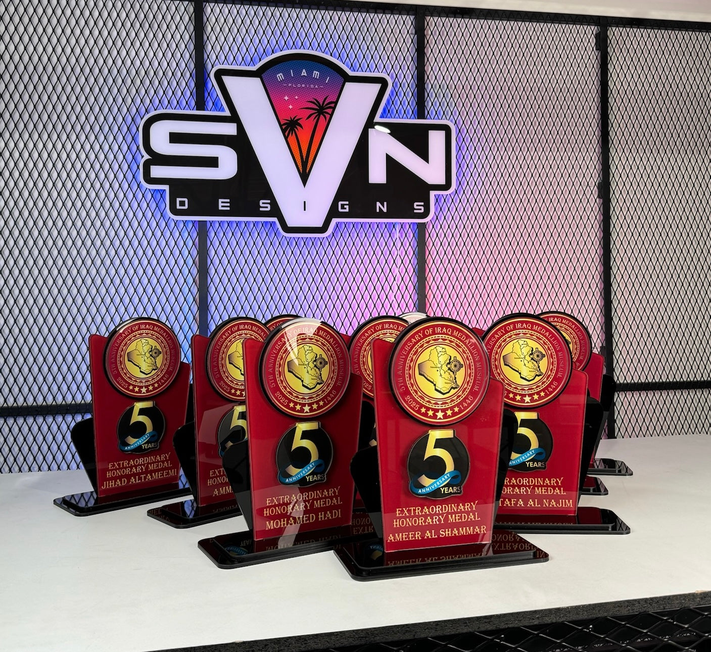 3D Acrylic Trophies