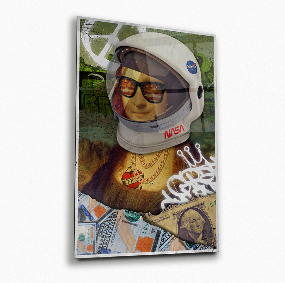 Astronaut Mona Lisa SVN Designs